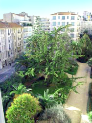 Bottero view from lounge window, Nice France