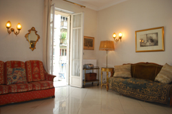 Lounge with access to balcony