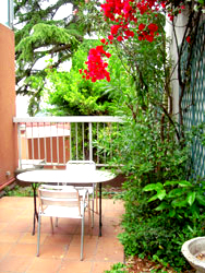 Patio Garden, Lympia, Nice France