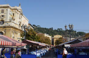 Old Town and Chateau Hill, Nice France