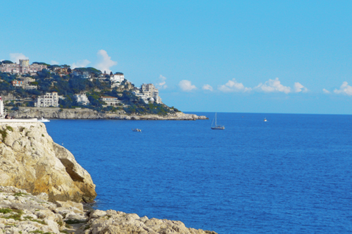Mont Boron and Cap de Nice view