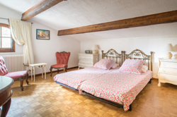 Bedroom 4 with sloping ceiling first floor